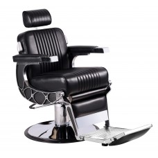 LOOK Elegant Barber Chair New Italica 8553 With Oversized Barber Base