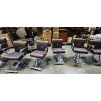 6 -Slighly Used Olymp German Used Styling Chairs Great Deal