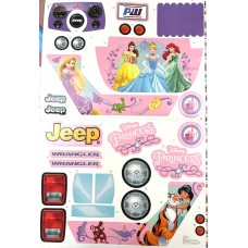 Disney Princess Decals For Styling Chair Jeeps