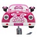 Pink Minnie Mouse Sports Car Hair Styling Chair Car