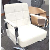 1- Choco White Takara Belmont Styling Chair From Japan