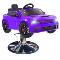 Dodge Charger Deep Purple Kids Styling Chair Car