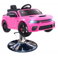 Dodge Charger Deep Pink Kids Styling Chair Car