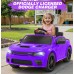 Dodge Charger Deep Pink Kids Styling Chair Car