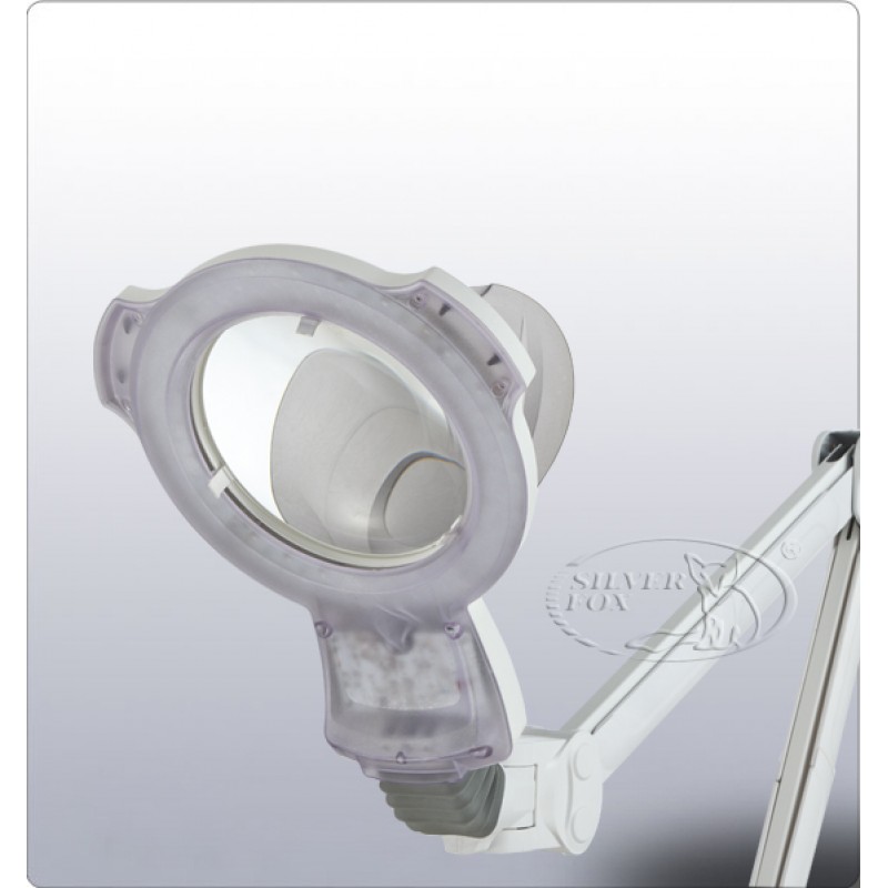 Silver Fox LED Magnifying Lamp 7 Lens, 3-Diopter 1006