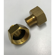 1/2 to 1/4 Shampoo Water Line Faucet Adapter